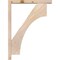 Ekena Millwork Westlake Block Smooth Bracket w/ Offset Brace, Douglas Fir, 3 1/2"W x 22"D x 30"H BKT0402X22X30WTL05SDF - alternate 4